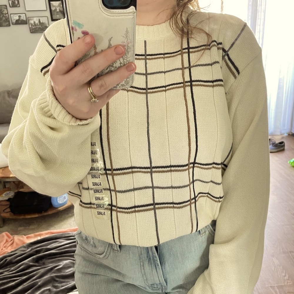 Oscar de la Renta grandpa sweater